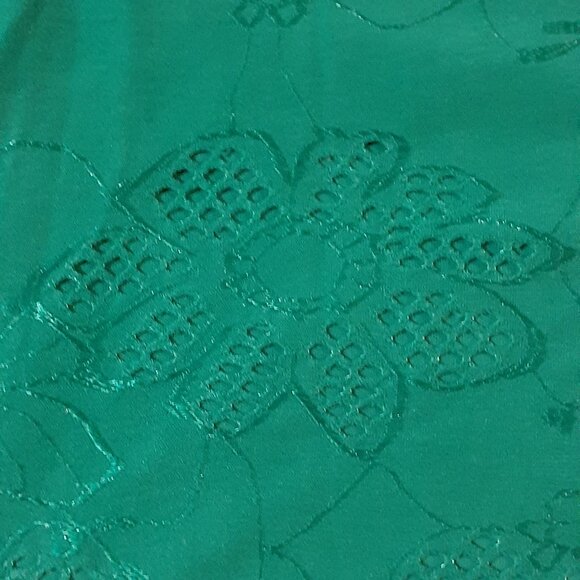 TanJay Emerald Green Top, Size M - Picture 3 of 3